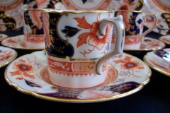 ROYAL CROWN DERBY BATTERSEA  A254  IMARI-  COFFEE CAN & SAUCER ..... https://www.jaapiesfinechinastore.com