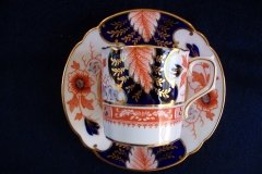 ROYAL CROWN DERBY BATTERSEA  A254  IMARI-  COFFEE CAN & SAUCER ..... http://jaapiesfinechinastore.com