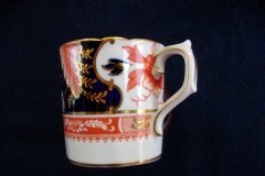 ROYAL CROWN DERBY BATTERSEA  A254  IMARI-  COFFEE CAN & SAUCER ..... http://jaapiesfinechinastore.com