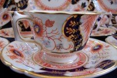 ROYAL CROWN DERBY BATTERSEA  A254  IMARI-  TEA CUP & SAUCER ..... http://jaapiesfinechinastore.com