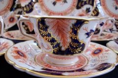 ROYAL CROWN DERBY BATTERSEA  A254  IMARI-  TEA CUP & SAUCER ..... http://jaapiesfinechinastore.com