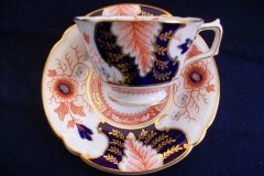 ROYAL CROWN DERBY BATTERSEA  A254  IMARI-  TEA CUP & SAUCER ..... http://jaapiesfinechinastore.com