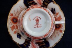 ROYAL CROWN DERBY BATTERSEA  A254  IMARI-  TEA CUP & SAUCER ..... http://jaapiesfinechinastore.com