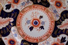 ROYAL CROWN DERBY BATTERSEA  A254  IMARI-  DINNER  PLATE ..... http://jaapiesfinechinastore.com