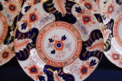 ROYAL CROWN DERBY BATTERSEA  A254  IMARI-  SALAD  PLATE ..... https://www.jaapiesfinechinastore.com