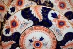 ROYAL CROWN DERBY BATTERSEA  A254  IMARI-  SALAD  PLATE ..... http://jaapiesfinechinastore.com