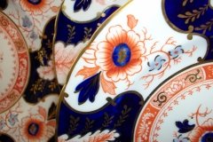 ROYAL CROWN DERBY BATTERSEA  A254  IMARI-  SALAD  PLATE ..... http://jaapiesfinechinastore.com