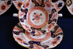 ROYAL CROWN DERBY BATTERSEA  A254  IMARI-  SOUP BOWL & SAUCER ..... https://www.jaapiesfinechinastore.com