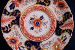 ROYAL CROWN DERBY BATTERSEA  A254  IMARI-  SOUP BOWL & SAUCER ..... http://jaapiesfinechinastore.com