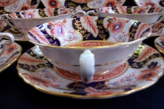 ROYAL CROWN DERBY BATTERSEA  A254  IMARI-  SOUP BOWL & SAUCER ..... https://www.jaapiesfinechinastore.com