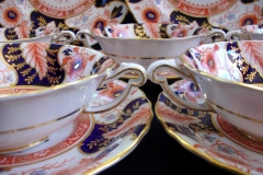 ROYAL CROWN DERBY BATTERSEA  A254  IMARI-  SOUP BOWL & SAUCER ..... https://www.jaapiesfinechinastore.com