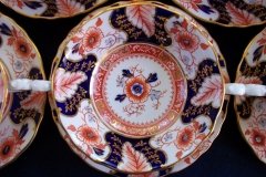 ROYAL CROWN DERBY BATTERSEA  A254  IMARI-  SOUP BOWL & SAUCER ..... http://jaapiesfinechinastore.com