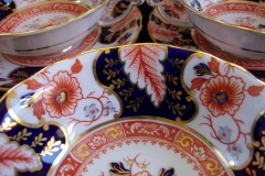 ROYAL CROWN DERBY BATTERSEA  A254  IMARI-  SOUP BOWL & SAUCER ..... https://www.jaapiesfinechinastore.com