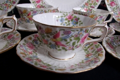 ROYAL CROWN DERBY- COTSWOLD #A1010- CUP & SAUCER    .....   https://www.jaapiesfinechinastore.com