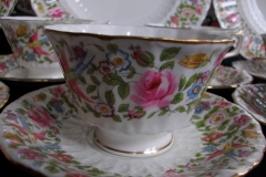 ROYAL CROWN DERBY- COTSWOLD #A1010- CUP & SAUCER    .....   https://www.jaapiesfinechinastore.com