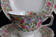 ROYAL CROWN DERBY- COTSWOLD #A1010- CUP & SAUCER    .....   https://www.jaapiesfinechinastore.com