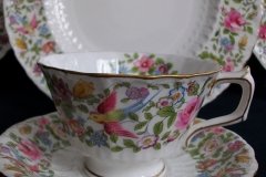 ROYAL CROWN DERBY- COTSWOLD #A1010- CUP & SAUCER    .....   http://jaapiesfinechinastore.com
