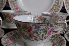 ROYAL CROWN DERBY- COTSWOLD #A1010- CUP & SAUCER    .....   http://jaapiesfinechinastore.com