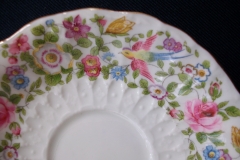 ROYAL CROWN DERBY- COTSWOLD #A1010- CUP & SAUCER    .....   https://www.jaapiesfinechinastore.com