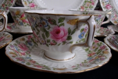 ROYAL CROWN DERBY- COTSWOLD #A1010- CUP & SAUCER    .....   https://www.jaapiesfinechinastore.com