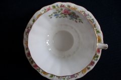 ROYAL CROWN DERBY- COTSWOLD #A1010- CUP & SAUCER    .....   http://jaapiesfinechinastore.com