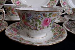 ROYAL CROWN DERBY- COTSWOLD #A1010- CUP & SAUCER    .....   http://jaapiesfinechinastore.com