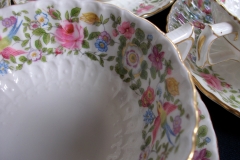 ROYAL CROWN DERBY- COTSWOLD #A1010- SOUP BOWL  & SAUCER    .....   https://www.jaapiesfinechinastore.com