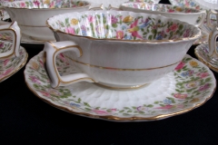 ROYAL CROWN DERBY- COTSWOLD #A1010- SOUP BOWL  & SAUCER    .....   https://www.jaapiesfinechinastore.com