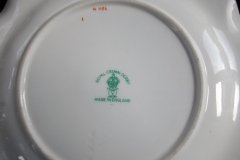 ROYAL CROWN DERBY- ROYAL AQUA FLORAL A1186-  BREAD & BUTTER PLATE   .....http://jaapiesfinechinastore.com