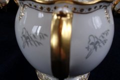 ROYAL CROWN DERBY- ROYAL AQUA FLORAL A1186- COVERED SUGAR BOWL  .....   http://jaapiesfinechinastore.com