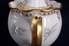 ROYAL CROWN DERBY- ROYAL AQUA FLORAL A1186- COVERED SUGAR BOWL  .....   https://www.jaapiesfinechinastore.com