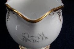ROYAL CROWN DERBY- ROYAL AQUA FLORAL A1186- CREAMER  8oz  .....   http://jaapiesfinechinastore.com