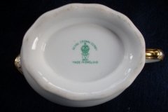 ROYAL CROWN DERBY- ROYAL AQUA FLORAL A1186- CREAMER  8oz  .....   http://jaapiesfinechinastore.com