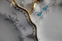 ROYAL CROWN DERBY- ROYAL AQUA FLORAL A1186- DINNER PLATE   .....http://jaapiesfinechinastore.com