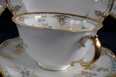 ROYAL CROWN DERBY- ROYAL NORMANDIE A1144- CUP & SAUCER.....http://jaapiesfinechinastore.com