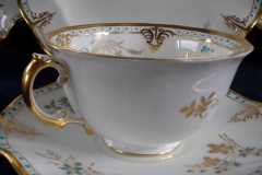 ROYAL CROWN DERBY- ROYAL NORMANDIE A1144- CUP & SAUCER.....https://www.jaapiesfinechinastore.com