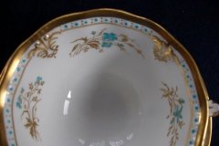 ROYAL CROWN DERBY- ROYAL NORMANDIE A1144- CUP & SAUCER.....http://jaapiesfinechinastore.com