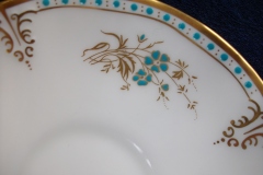 ROYAL CROWN DERBY- ROYAL NORMANDIE A1144- CUP & SAUCER.....https://www.jaapiesfinechinastore.com