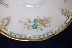 ROYAL CROWN DERBY- ROYAL NORMANDIE A1144- CUP & SAUCER.....http://jaapiesfinechinastore.com