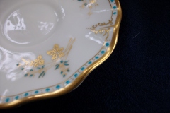 ROYAL CROWN DERBY- ROYAL NORMANDIE A1144- CUP & SAUCER.....https://www.jaapiesfinechinastore.com