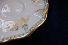 ROYAL CROWN DERBY- ROYAL NORMANDIE A1144- CUP & SAUCER.....http://jaapiesfinechinastore.com