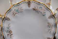 ROYAL CROWN DERBY- ROYAL NORMANDIE A1144- SALAD PLATES   .....https://www.jaapiesfinechinastore.com