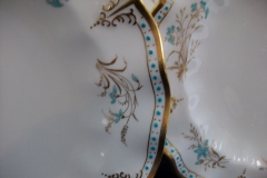 ROYAL CROWN DERBY- ROYAL NORMANDIE A1144- SALAD PLATES   .....https://www.jaapiesfinechinastore.com