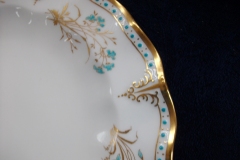 ROYAL CROWN DERBY- ROYAL NORMANDIE A1144- SALAD PLATES   .....https://www.jaapiesfinechinastore.com