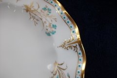ROYAL CROWN DERBY- ROYAL NORMANDIE A1144- SALAD PLATES   .....http://jaapiesfinechinastore.com