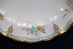 ROYAL CROWN DERBY- ROYAL NORMANDIE A1144- SALAD PLATES   .....https://www.jaapiesfinechinastore.com