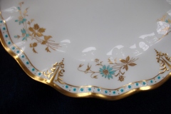 ROYAL CROWN DERBY- ROYAL NORMANDIE A1144- SALAD PLATES   .....https://www.jaapiesfinechinastore.com