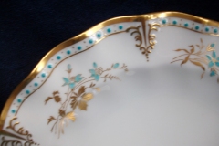 ROYAL CROWN DERBY- ROYAL NORMANDIE A1144- SALAD PLATES   .....https://www.jaapiesfinechinastore.com