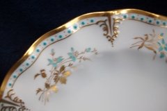 ROYAL CROWN DERBY- ROYAL NORMANDIE A1144- SALAD PLATES   .....http://jaapiesfinechinastore.com