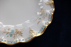 ROYAL CROWN DERBY- ROYAL NORMANDIE A1144- SALAD PLATES   .....https://www.jaapiesfinechinastore.com